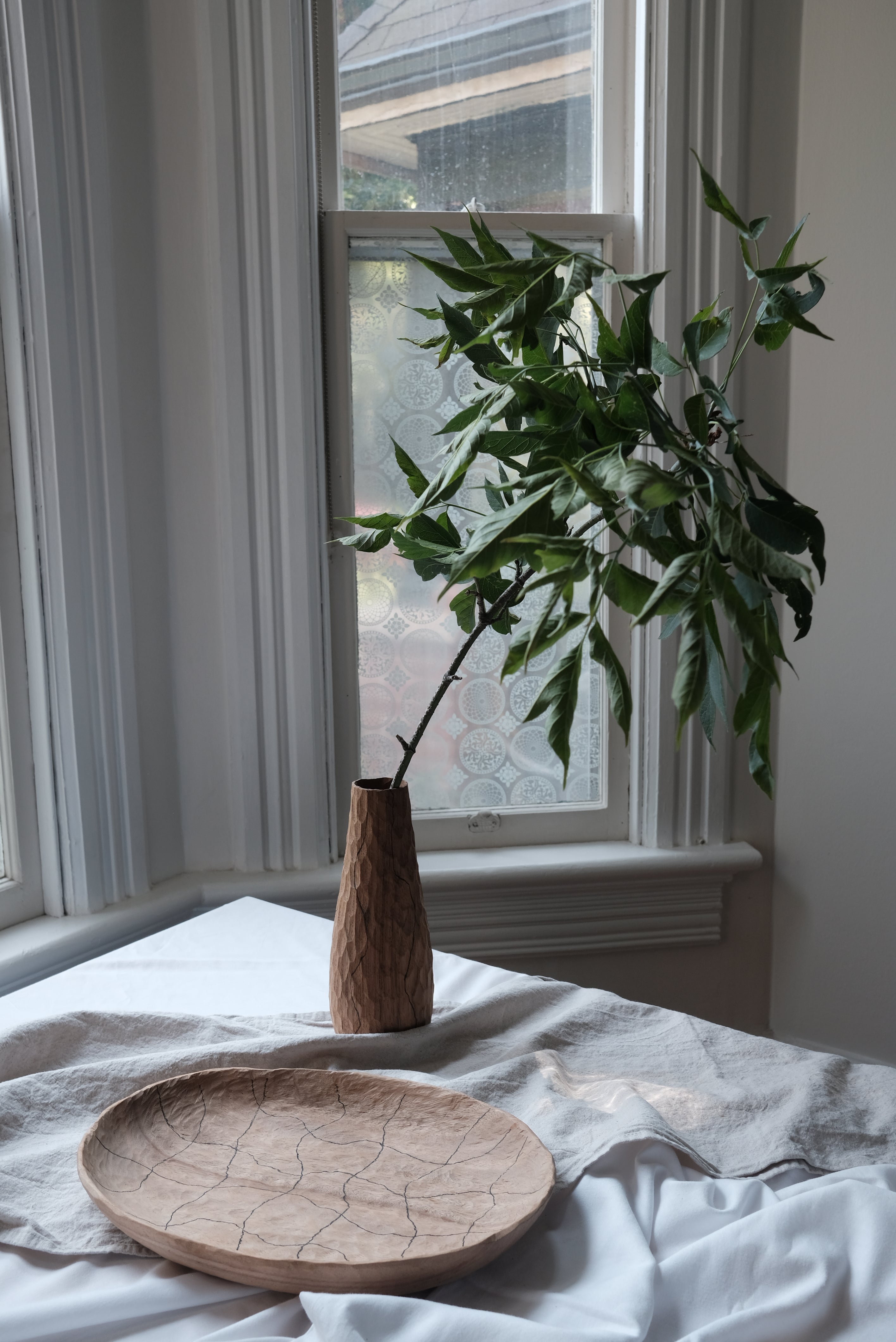 Black Lines Vase