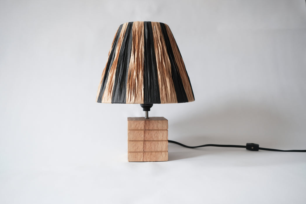 Striped Table Lamp